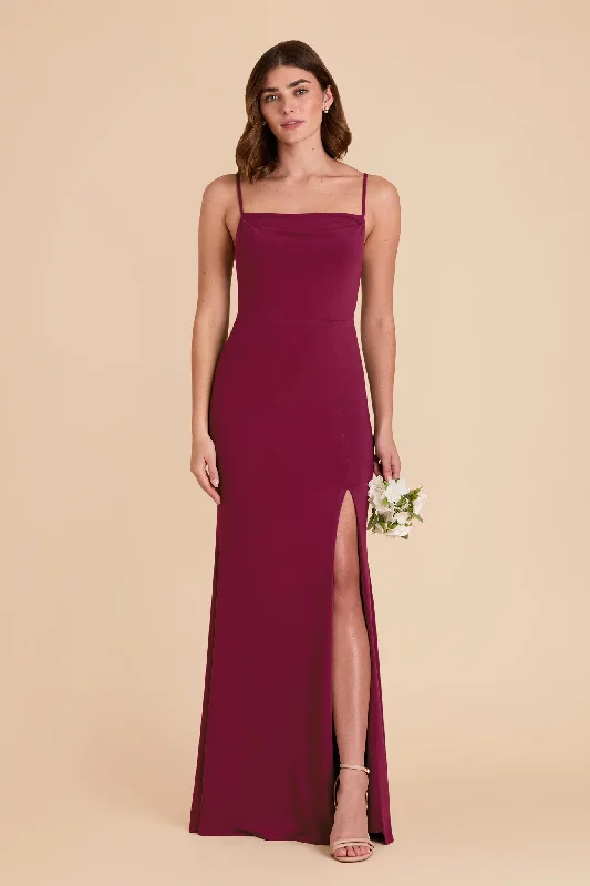 Ash Luxe Knit Dress - Berry Tunics Silk luxurious
