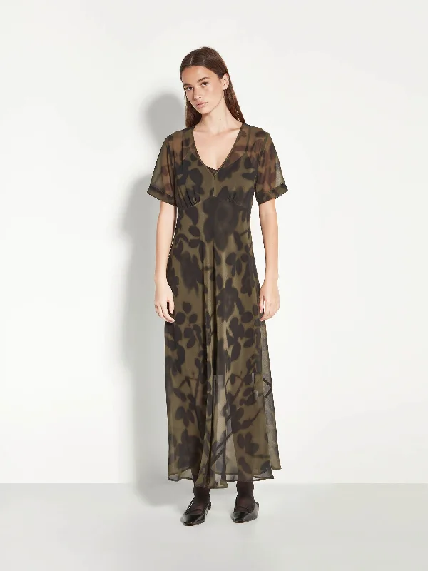 Sawyer Dress (Midnight Flora) Moss Tunics Versatile functional