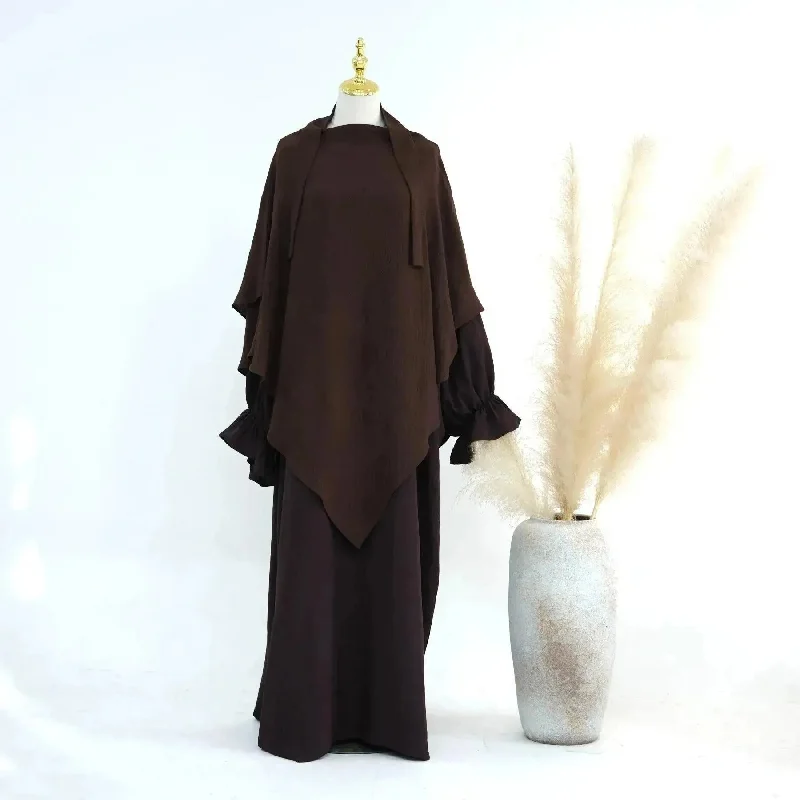 Dark Coffee Single Scarf