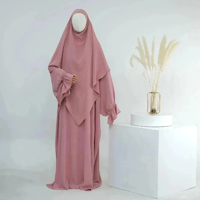 Pink With Single Headscarf