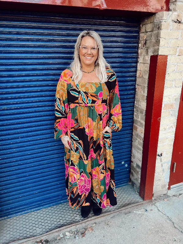 All About Floral Dress Tunics Occasion special