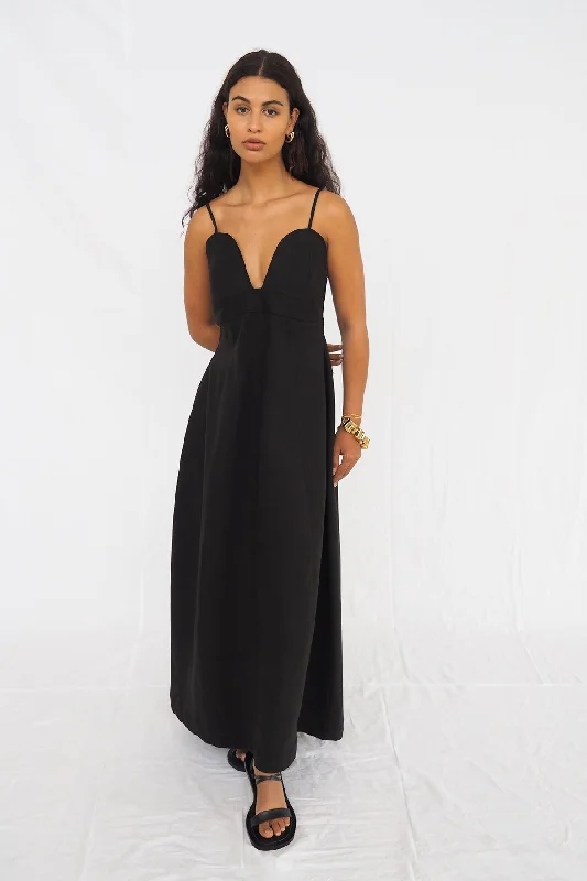 Massimiliano Dress Boat Neckline Classic