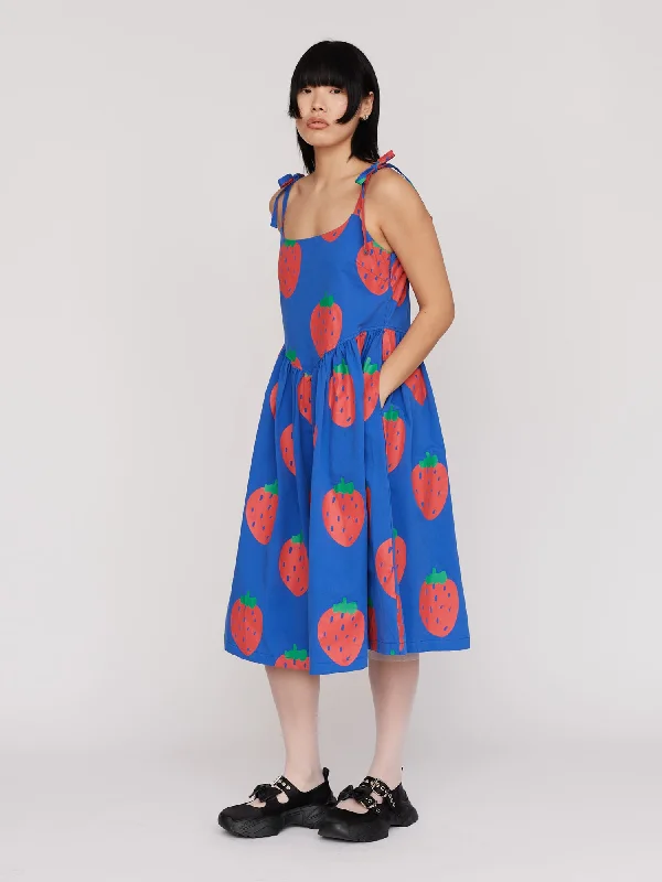 Picking Strawberry Dress Tunics Sophisticated sleek