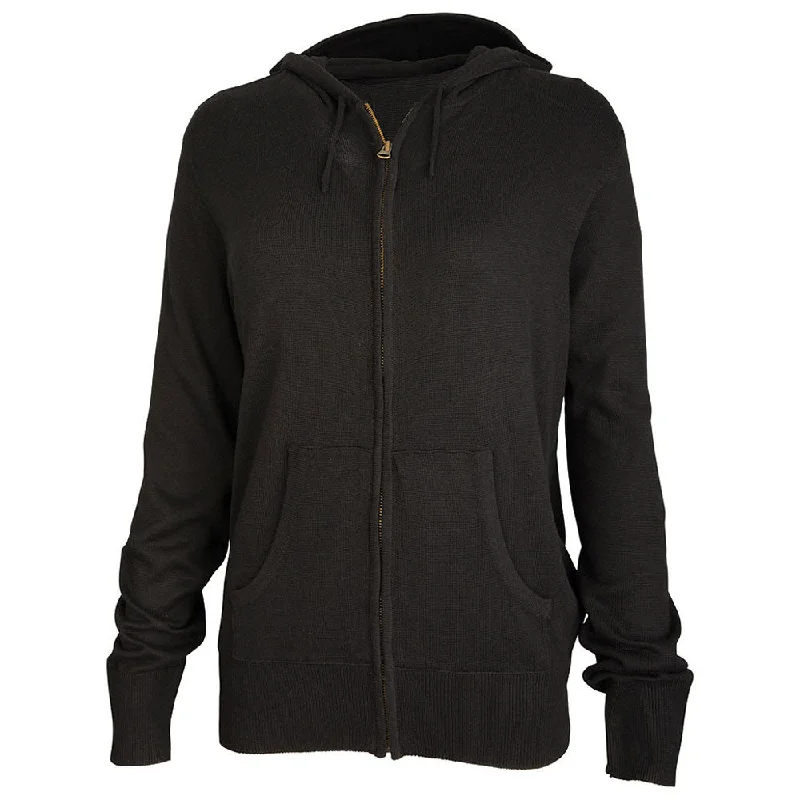 Charles River Women's Black Mystic Sweater Hoodie Hoodie with Print Artistic Unique
