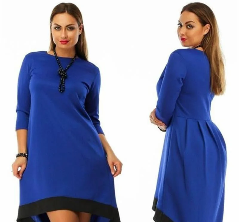Dress Big Size Casual Red Black Dress Asymmetrical Dress Plus Size Women Clothing Vestidos Dress Big Size Casual Red Black Dress Asymmetrical Dress Plus Size Women Clothing Vestidos
