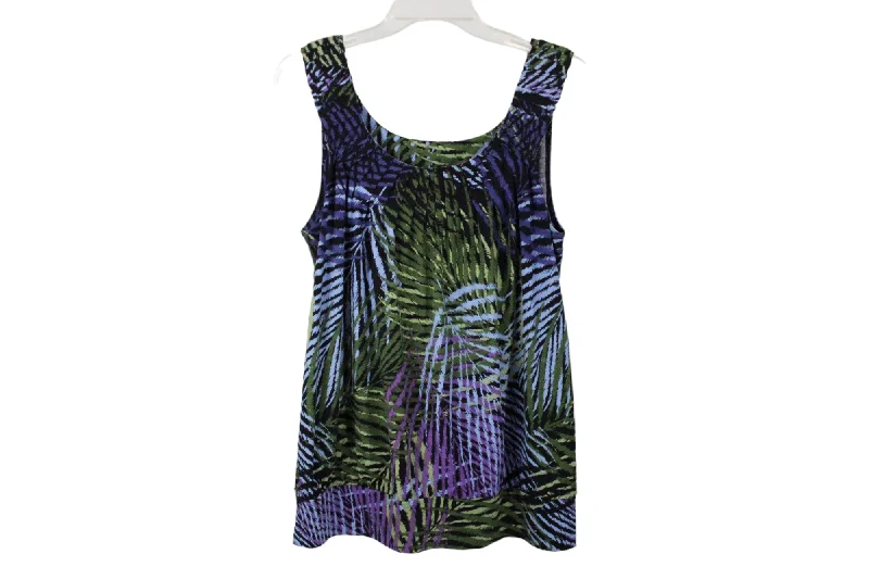 Axcess Tropical Lead Tank | M print tank top