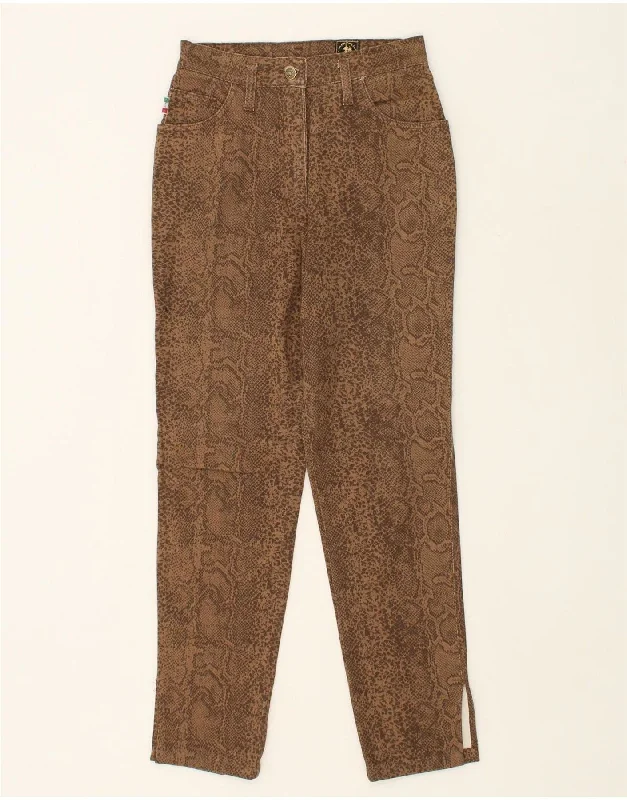 CAPPOPERA Womens Tapered Casual Trousers IT 44 Medium W28 L29 Brown Trousers practical durable CAPPOPERA Womens Tapered Casual Trousers IT 44 Medium W28 L29 Brown Trousers practical durable
