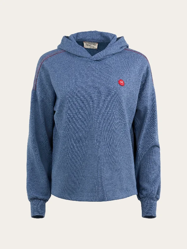 Hoodie REBORN™ - China Blue Hoodie with Double Zipper Versatile Adjustable