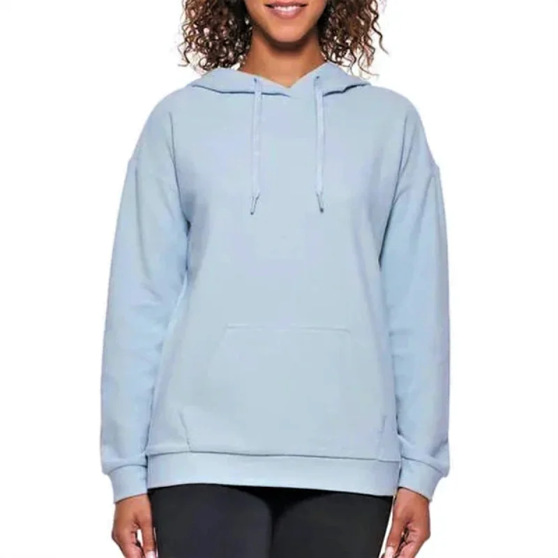 Andrew Marc Marc NY Women's Cozy Cotton Blend Kangaroo Pocket Pullover Sweatshirt Drawstring Hoodie Thin Wool Pullover Andrew Marc Marc NY Women's Cozy Cotton Blend Kangaroo Pocket Pullover Sweatshirt Drawstring Hoodie Thin Wool Pullover