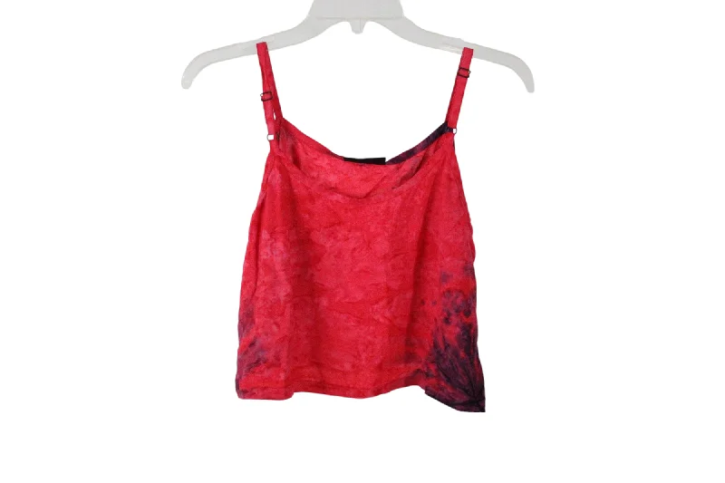 Uyuwatu Pink Crop Tank | Free Size ribbed tank top
