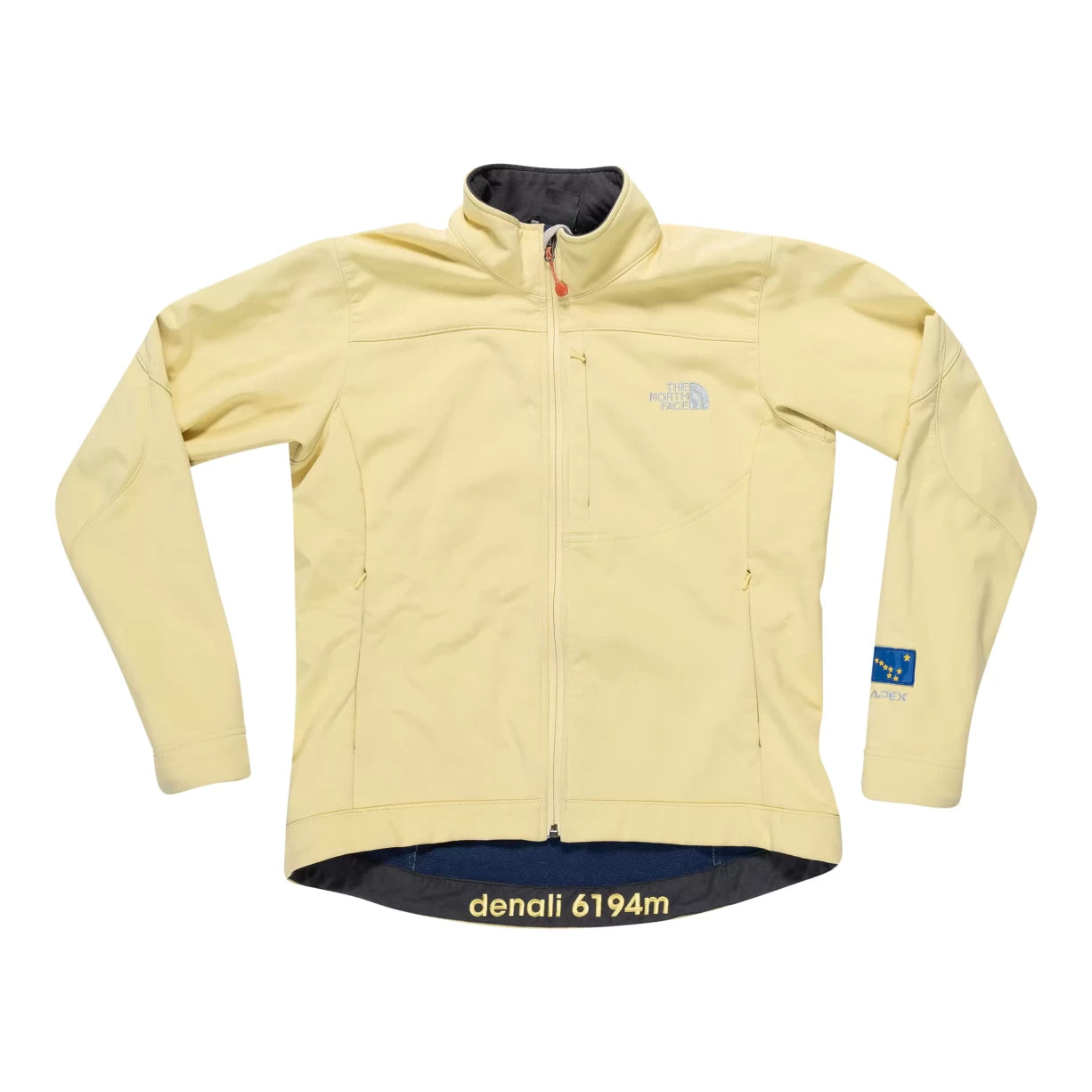 The North Face Apex Denali 6194m Jacket - Women's Knit Fabric Woven Fabric Fleece Fabric The North Face Apex Denali 6194m Jacket - Women's Knit Fabric Woven Fabric Fleece Fabric