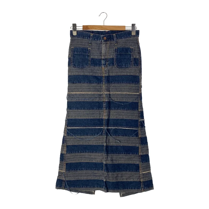 HYSTERIC GLAMOUR/Skirt/S/Indigo/Cotton/2AK-1341 denim skirt casual
