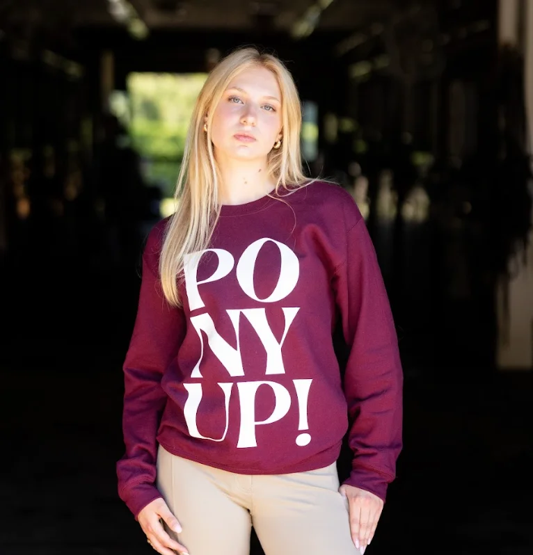 Rich Burgundy/Pony Up