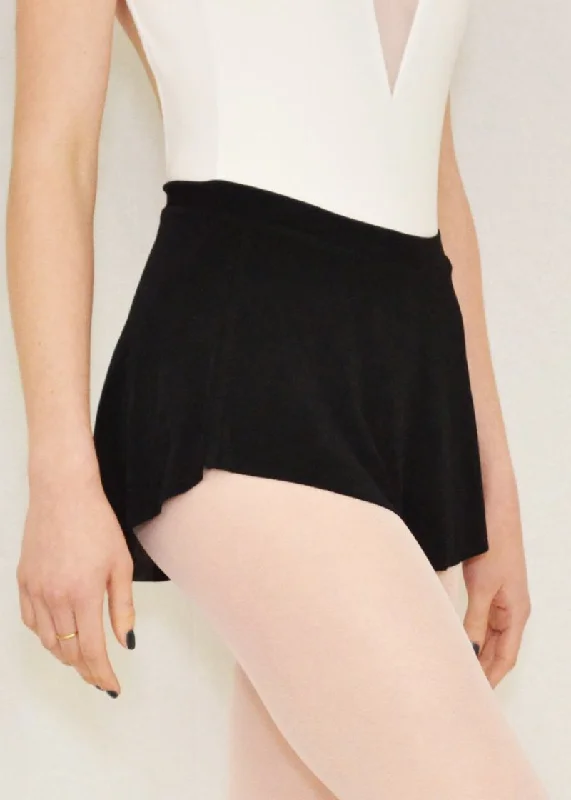 Bullet Pointe Pull-On Skirt (Studio Essentials) velvet skirt sumptuous