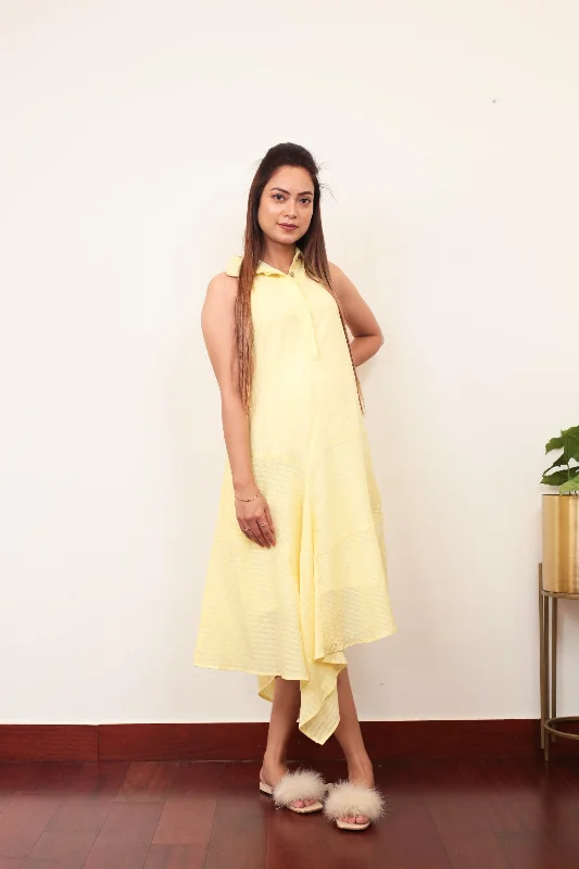 Youthful Yellow Dress