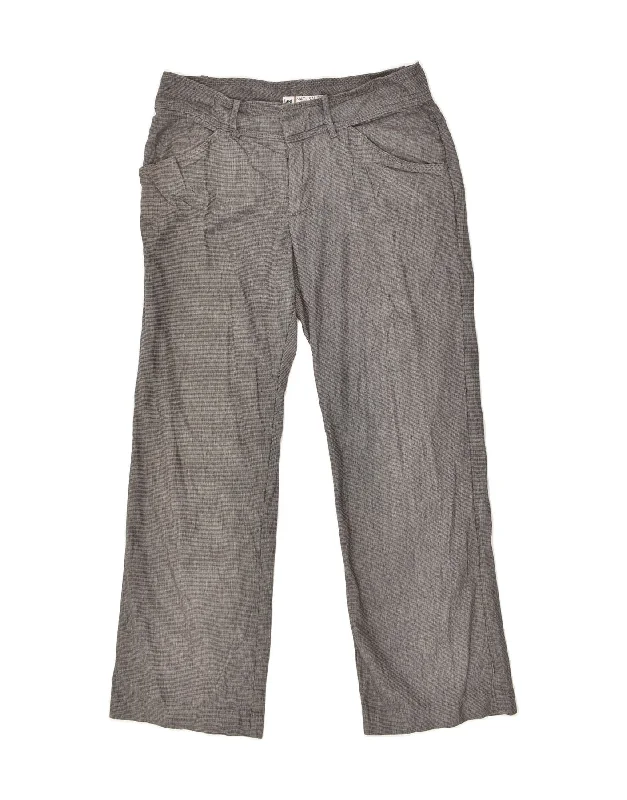 LEE Womens Natural Fit Straight Casual Trousers US 8 Medium W32 L27 Grey Trousers Flared Retro LEE Womens Natural Fit Straight Casual Trousers US 8 Medium W32 L27 Grey Trousers Flared Retro