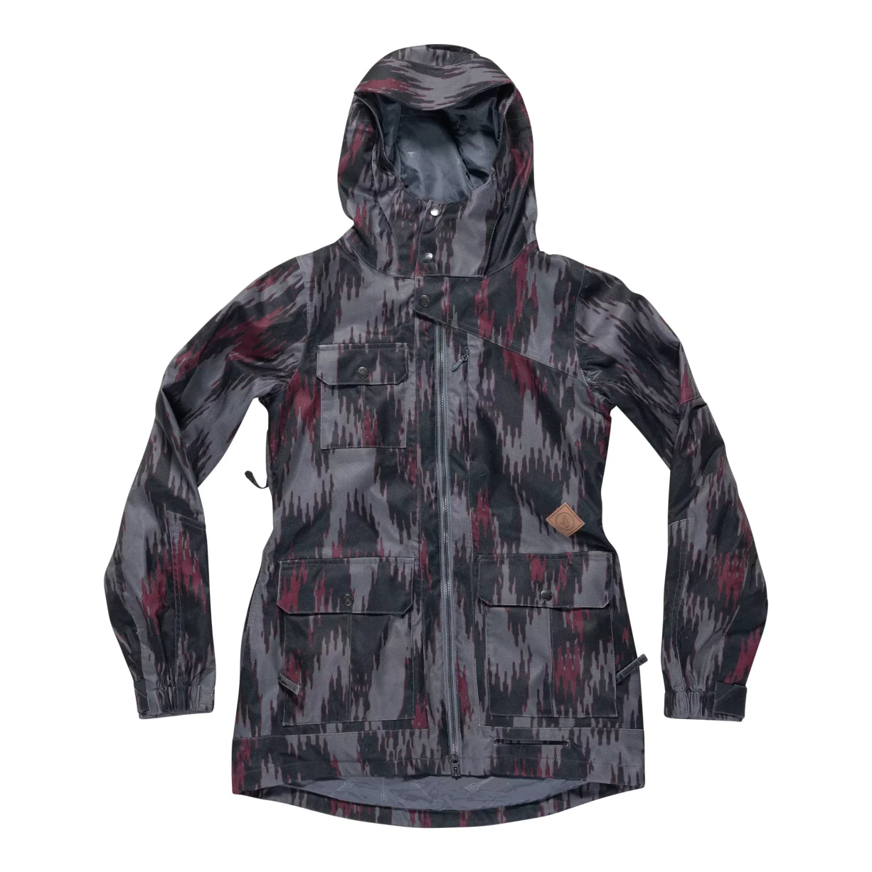 Volcom Snowboard Jacket - Women's Trench Coat Raincoat Waterproof Jacket