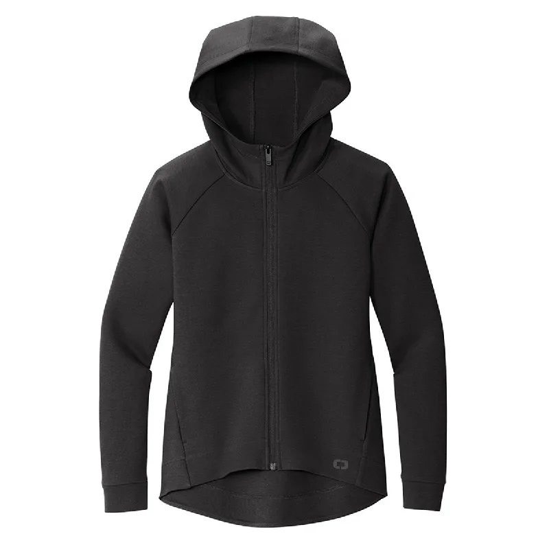 OGIO Women's Blacktop Bolt Full Zip Hoodie Hoodie Jacket Zipper Layering