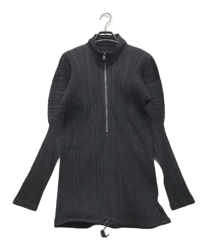 [Pre-owned] PLEATS PLEASE pullover pleated shirt PP93-JD100 Angora Wool Cozy