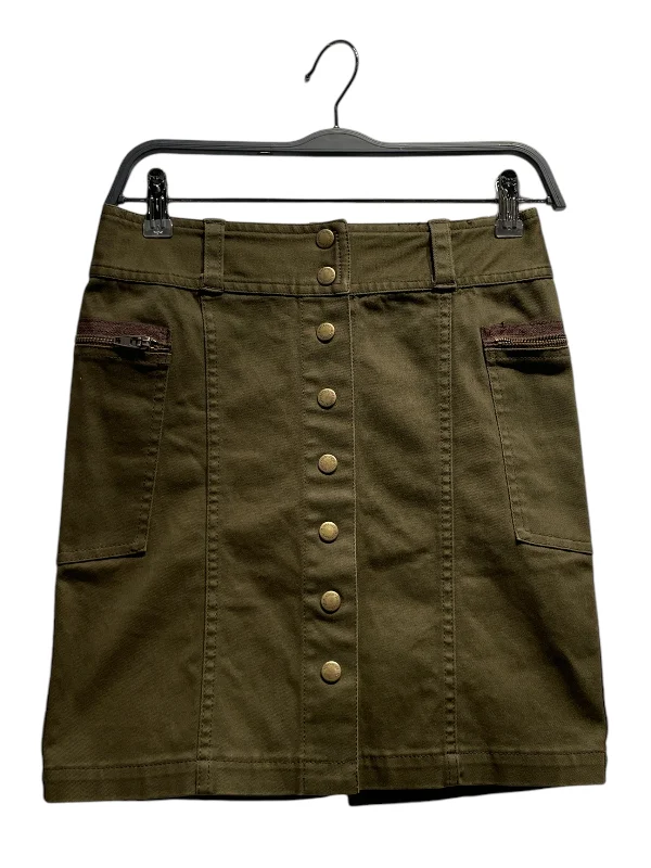 Hysterics///Skirt/S/Plain/Cotton/GRN//W [Contemporary] Essentials/ corduroy skirt cozy