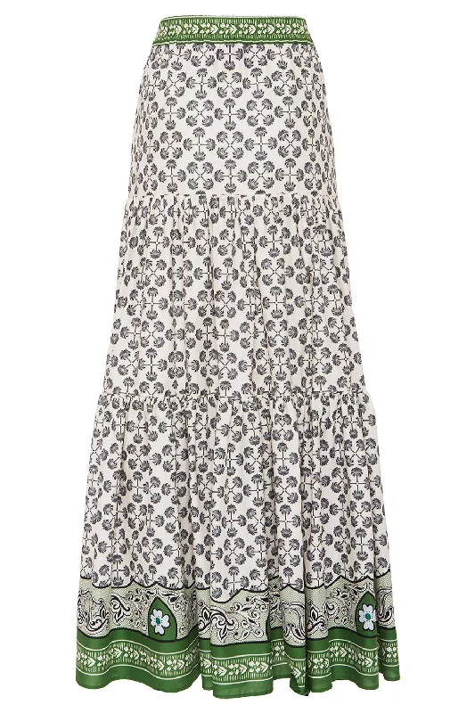 Big Skirt - Mirage Beige denim skirt durable