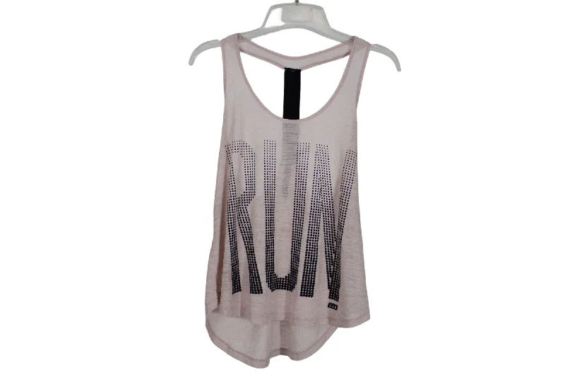 Live Love Dream Pale Pink RUN Tank | S halter tank top