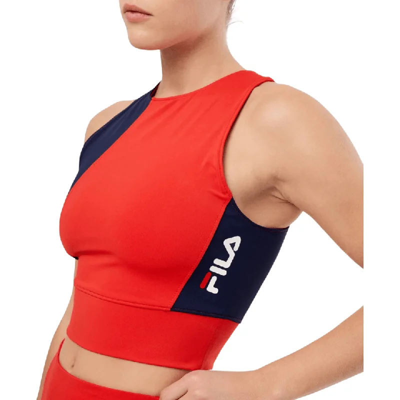 FILA - Racerback Cropped Tank Top loose fit tank