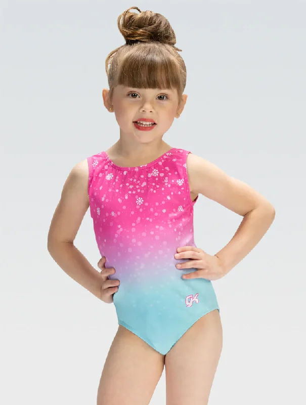 GKids Frosty Flurry Tank Leotard neon tank top