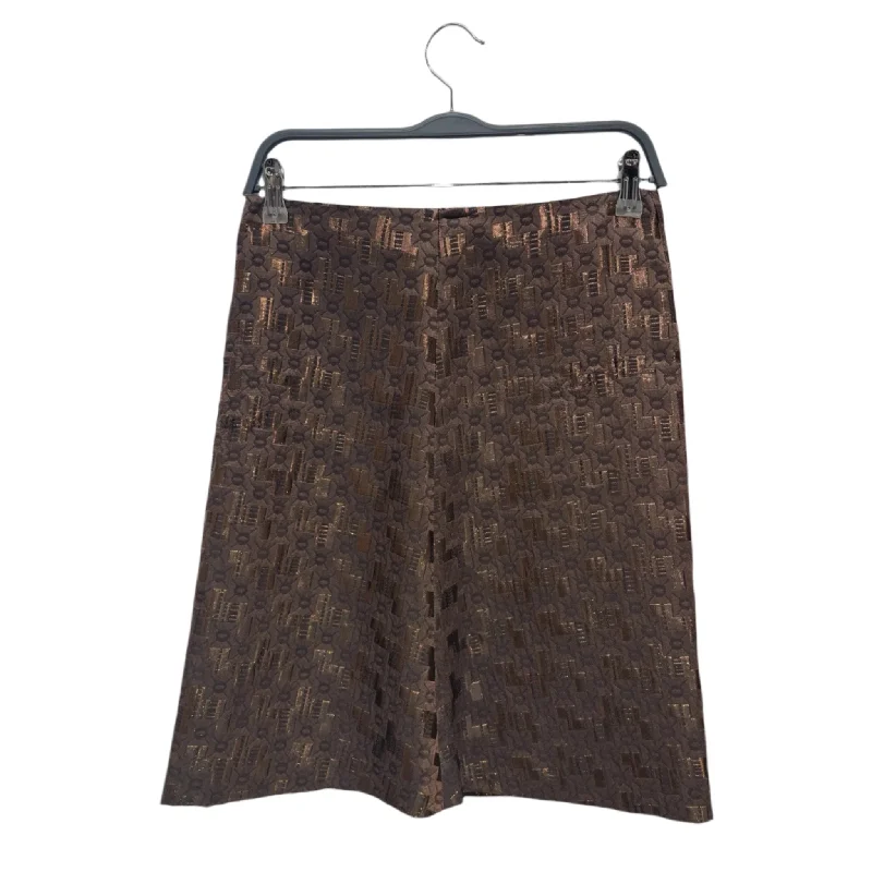 MARNI///Skirt/40/Plain/Cotton/BRW//W [Designers] Essentials/ cashmere skirt soft
