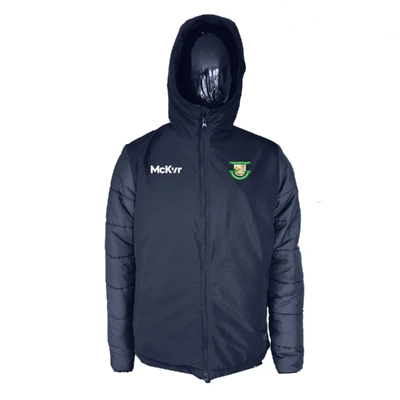 Mc Keever St Fechins GAA Core 22 Stadium Jacket - Adult - Navy Quilted Jacket Puffer Jacket Insulated Jacket Mc Keever St Fechins GAA Core 22 Stadium Jacket - Adult - Navy Quilted Jacket Puffer Jacket Insulated Jacket