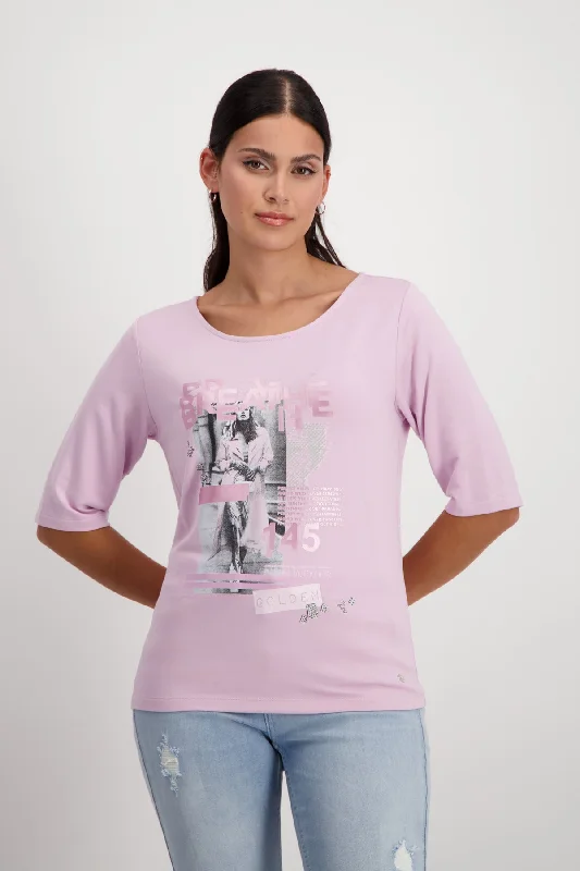 Sweatshirt, lavender rose Hoodie with Tie-Dye Psychedelic Retro