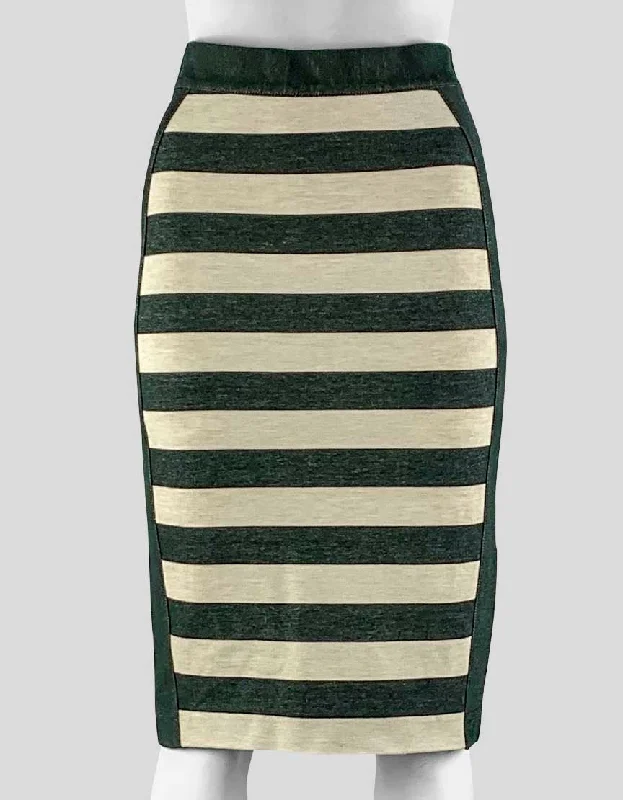 Derek Lam Striped Skirt Small high waist skirt