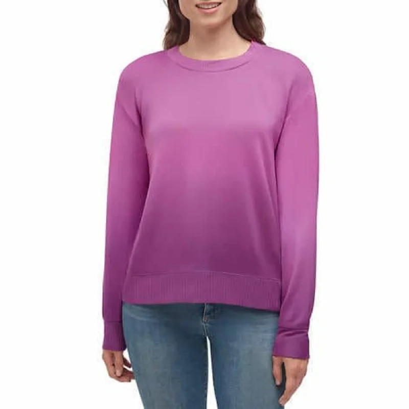 Splendid Super Soft Ombre Dip Dye Sweatshirt Pullover Shirt Top Bell Sleeve Stylish