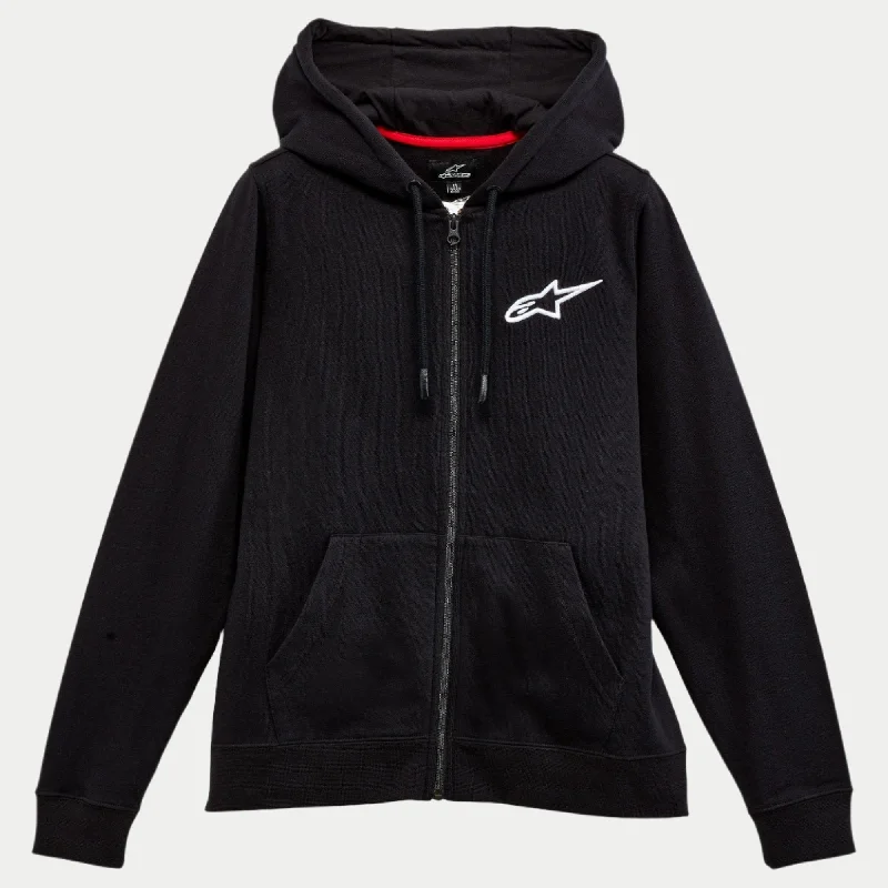 Women Ageless Chest Hoodie Hoodie with Belted Waist Structured Tailored