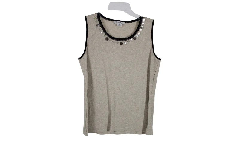 Ann Trinity Tan Tank | L summer tank top