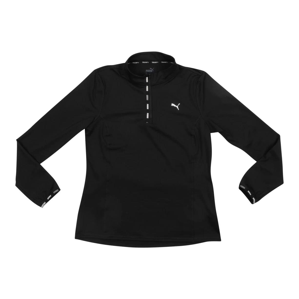 Puma 1/4 Zip Jacket - Women's Welt Pockets Slit Pockets Flap Pockets