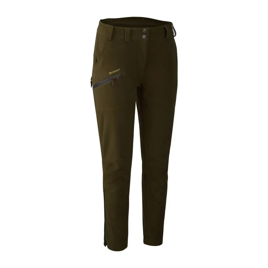 Deerhunter Lady Gabby Boot Trousers Trousers Canvas Durable