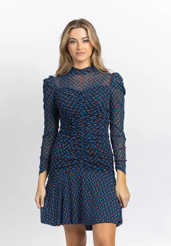 DVF Karli Mini Mesh Dress