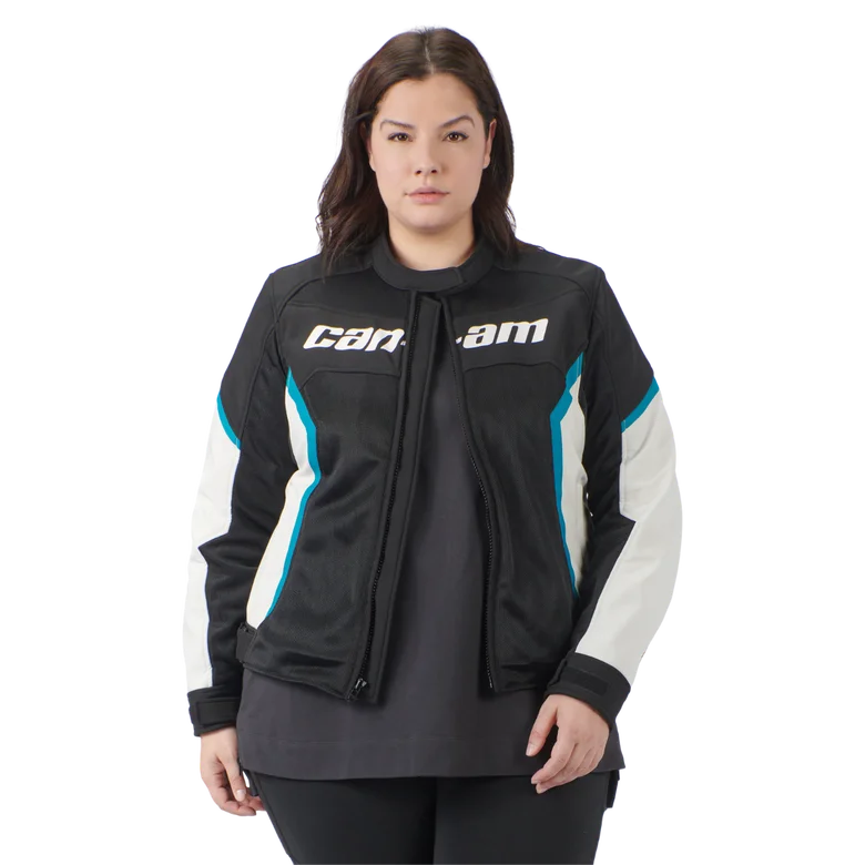 Tuli Plus Mesh Jacket A-Line Jacket Boat Neck Shawl Collar