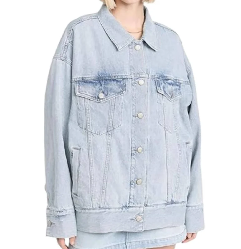 Dries Jacket In Nimes Mesh Jacket Canvas Jacket Denim Jacket