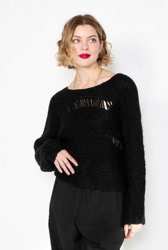 RAQUEL ALLEGRA Quinn Pullover Turtleneck Warm Pullover