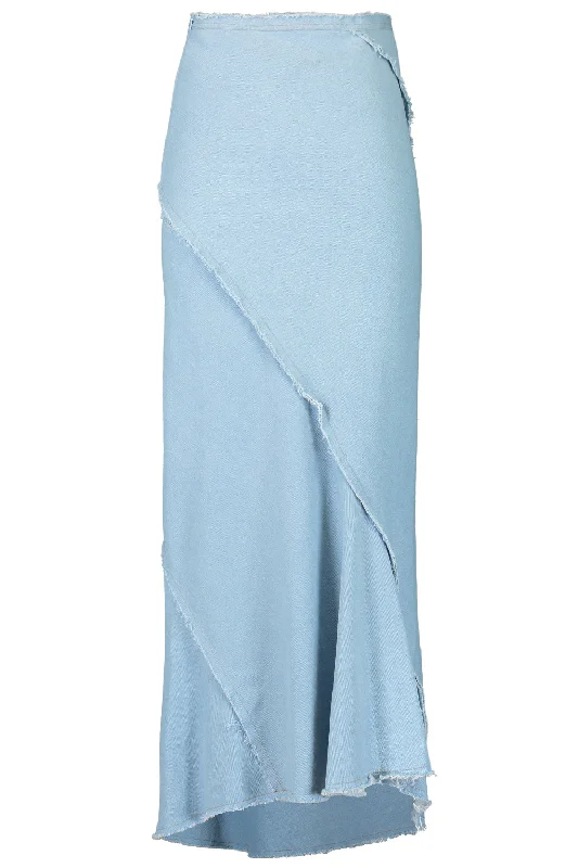 SEVY SKIRT button skirt front