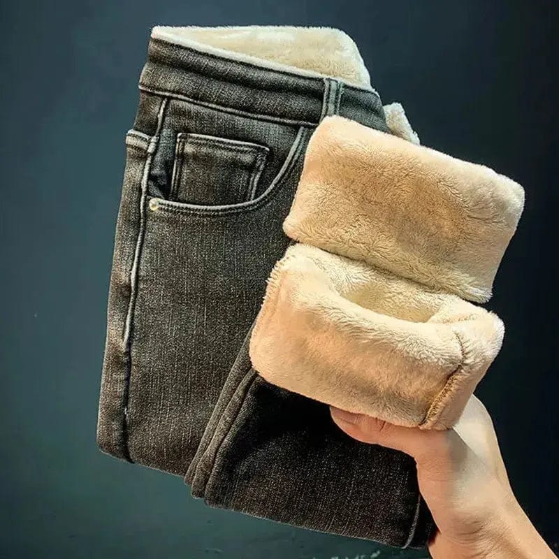 Winter Fleece Blue Women Jeans Thicken Stretchy Skinny Fleece Jeans Warm Female Thick Velvet Lady Denim Pencil Pants Trousers Trousers Exclusive Limited Winter Fleece Blue Women Jeans Thicken Stretchy Skinny Fleece Jeans Warm Female Thick Velvet Lady Denim Pencil Pants Trousers Trousers Exclusive Limited