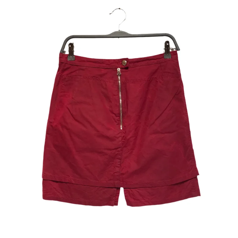 ECKHAUS LATTA/Skirt/M/RED/Cotton silk skirt elegant