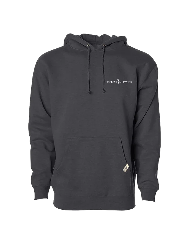 Dormie Network Branded Bills Hoodie Hoodie with Ribbed Hem Stretchable Secure