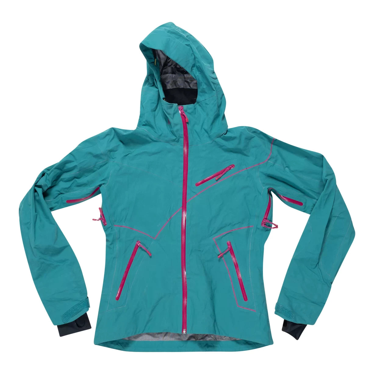Stoic Full Zip Shell Jacket - Women's Front Pockets Side Pockets Patch Pockets