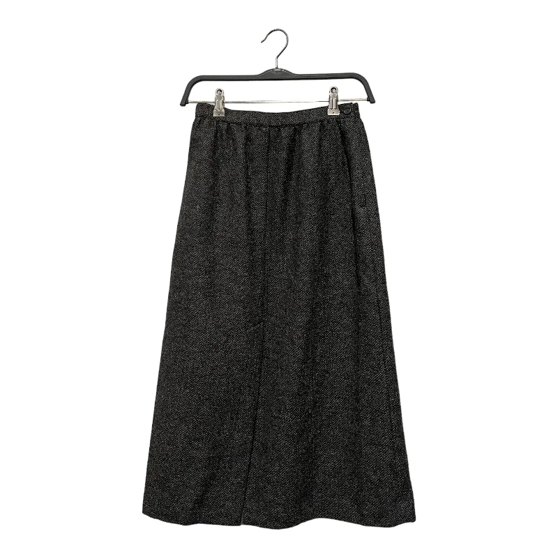 Calvin Klein/Long Skirt/XXL/Wool/GRY/ denim skirt fashionable