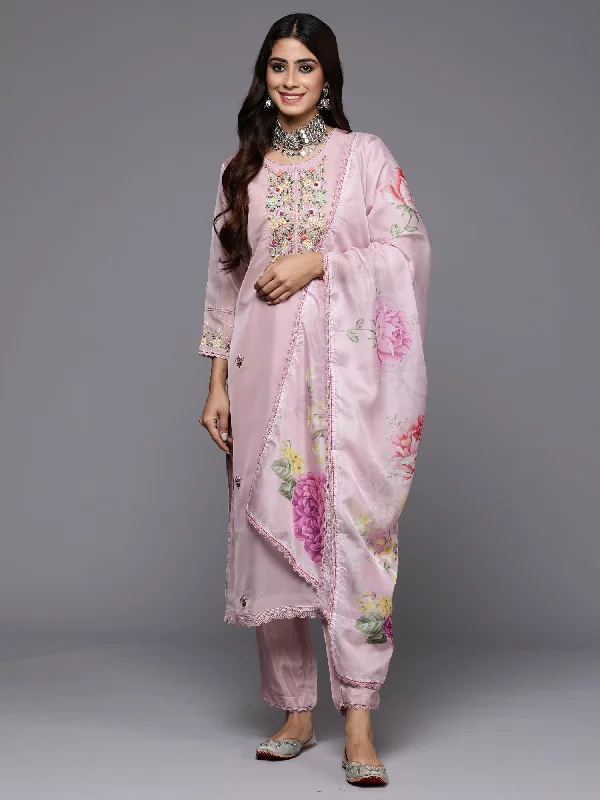 Women Muve Embroidered Straight Kurta Trousers With Dupatta Set Trousers Denim Distressed Women Muve Embroidered Straight Kurta Trousers With Dupatta Set Trousers Denim Distressed