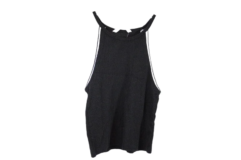 Bluenotes Black Rib Tank | L cozy tank top