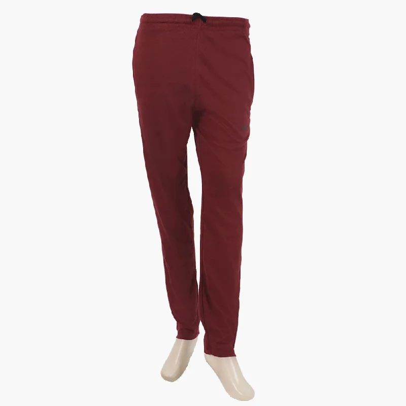Women's Fancy Trouser - Maroon Trousers Summer Linen